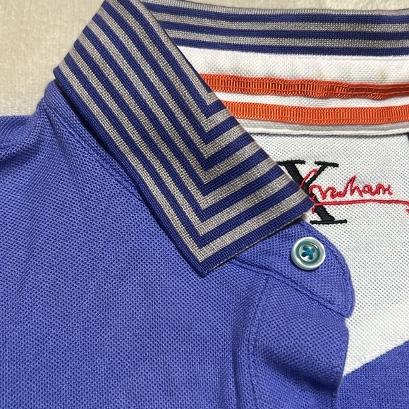 Robert Graham Purple Polo Shirt - Picture 5 of 14